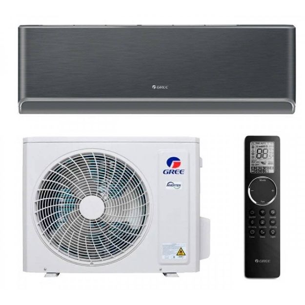 Attēls Gree AIRY Melns 3 kW GWH12AVCXD-K6DNA1A-I